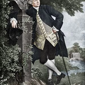 David Garrick (1717-1779), English actor, playwright, theatre manager and producer, 1905