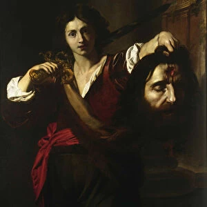 David with the Head of Goliath, ca. 1628-1629