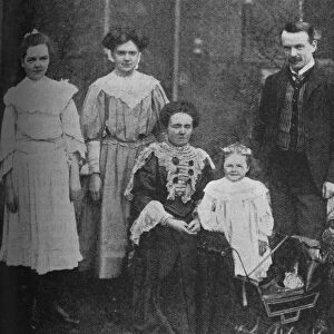 David Lloyd George - The Great Statesman Surrounded By His Family, 1905, (c1925)