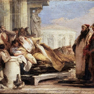 The Death of Dido, 1757-1760. Artist: Giovanni Battista Tiepolo