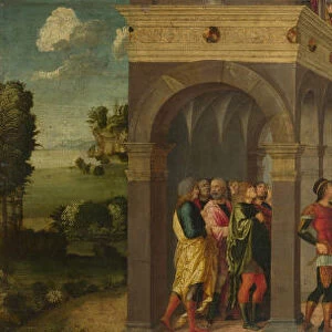 The Death of Dido, Early16th cen Artist: Liberale da Verona (1441-1526)
