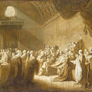 The Death of the Earl of Chatham, 1779. Creator: John Singleton Copley