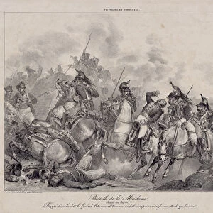 The Death of General Count Auguste de Caulaincourt at Borodino