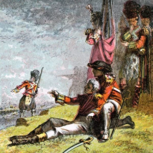 Death of General Wolfe, 1759 (c1850s)