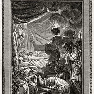 The Death of the Great King Sesostris, Ancient Egypt, (1775). Artist: Charles Grignion