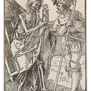 Death and Lansquenet, 1510. Creator: Dürer, Albrecht (1471-1528)