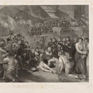 Death of Lord Nelson. Creator: James Heath (British, 1757-1834)