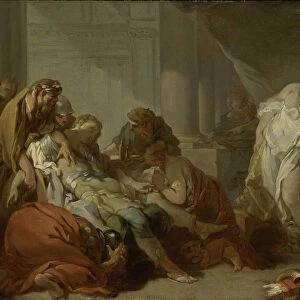 Death of Meleager, 1727. Creator: Boucher, Francois (1703-1770)