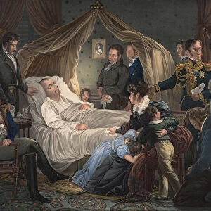 Death of Napoleon, 1825. Artist: Steuben, Charles de (1788-1856)