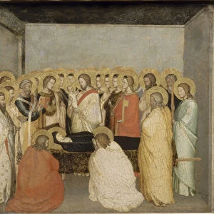 The Death of the Virgin, ca 1335. Artist: Maso di Banco (?-1348)