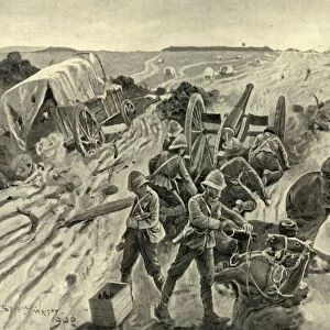 The Debacle: On the Track on a Fleeing Command, 1901. Creator: HC Seppings Wright