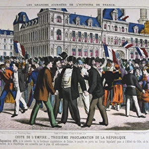 Declaration of the French Third Republic, 4th September 1870