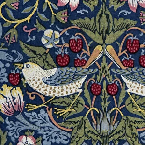 Decorative fabric, 1883. Creator: Morris, William, Morris Tapestry Works (1834-1896)
