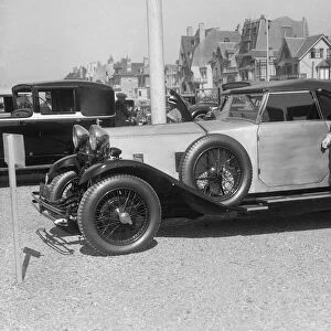 Delage at Boulogne Motor Week, France, 1928. Artist: Bill Brunell