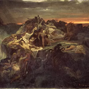 The Deluge, 1869. Artist: Vereshchagin, Vasili Petrovich (1835-1909)