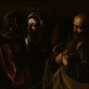 The Denial of Saint Peter, 1610. Creator: Michelangelo Caravaggio
