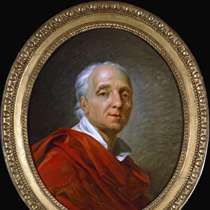 Denis Diderot, 18th century French man of letters and encyclopaedist, 1784. Artist: Jean Simon Berthelemy