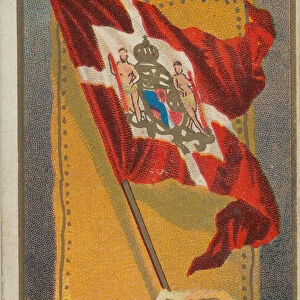 Denmark, from Flags of All Nations, Series 1 (N9) for Allen &