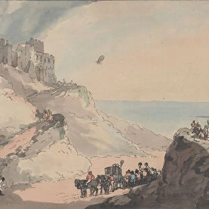 Departure of Blanchard and Jeffries Balloon from Dover, January 7, 1785, January