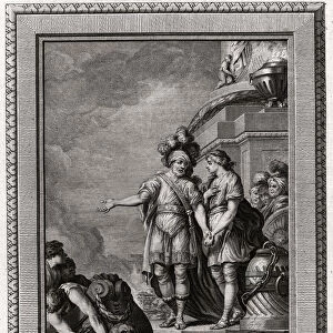 The Departure of Telemachus from Egypt, 1775. Artist: W Walker