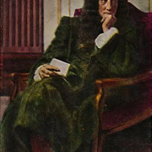 Der Philosoph Leibniz 1646-1716. - Gemalde von C. Meyer, 1934