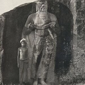 Der Tradition nach, Statue Parakrama Bahus I. des Grossen (1164-1197 n. Chr. ), Pollonnaruwa, 192