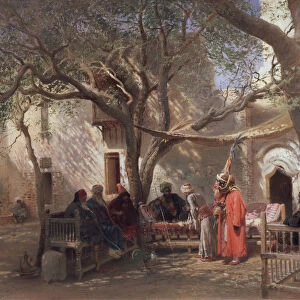 Dervishes in Cairo. Artist: Makovsky, Konstantin Yegorovich (1839-1915)