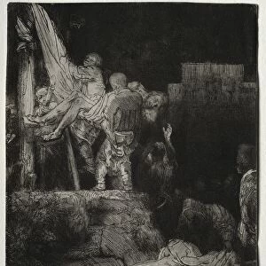 The Descent from the Cross by Torchlight, 1654. Creator: Rembrandt van Rijn (Dutch, 1606-1669)