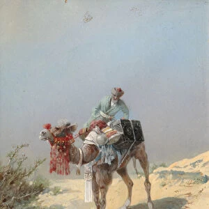 In the Desert. Artist: Karasin, Nikolai Nikolayevich (1842-1908)