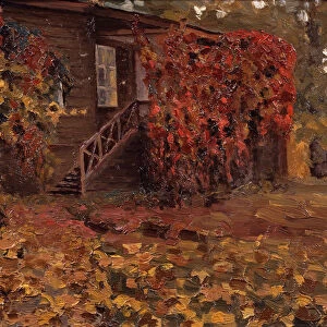 A deserted country house, 1909. Artist: Bakhtin, Konstantin Nikolayevich (1873-after 1928)