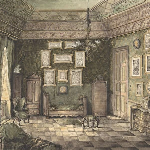 Design for Interior, 19th century. Creator: Anon