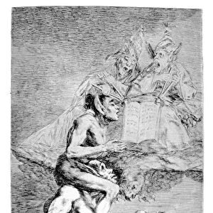 The Devout Profession, 1799. Artist: Francisco Goya