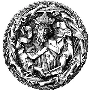 Dietrich Kagelwit (ca 1300-1367), Archbishop of Magdeburg (Illustration from the History of Prussia)