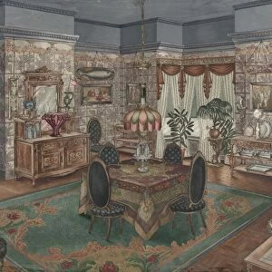 Dining Room, 1935 / 1942. Creator: Perkins Harnly