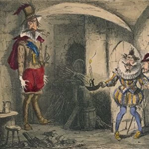 Discovery of Guido Fawkes by Suffolk and Mounteagle, 1850. Artist: John Leech
