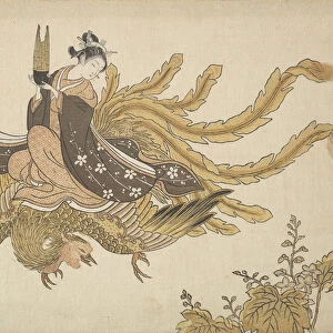 Disguised Immortal, ca. 1766. ca. 1766. Creator: Suzuki Harunobu