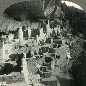 Dismantled Towers and Turrets Broken - Cliff Palace in the Mesa Verde