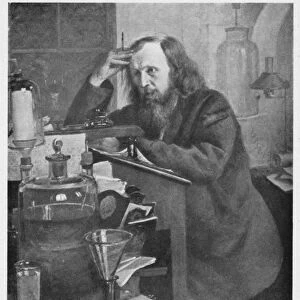 Dmitiri Ivanovich Mendeleyev (1834-1907), Russian chemist, c1900s