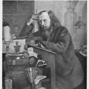 Dmitiri Ivanovich Mendeleyev (1834-1907), Russian chemist, c1900s