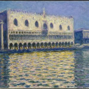 The Doges Palace (Le Palais ducal), 1908. Artist: Monet, Claude (1840-1926) The Doges Palace (Le Palais ducal), 1908. Artist: Monet, Claude (1840-1926)