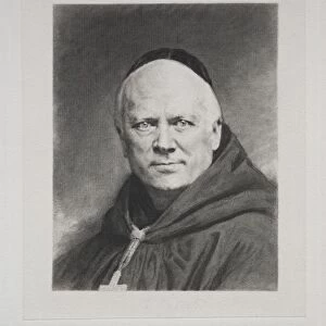 Dom Prosper Gueranger, Abbe of Solesmes. Creator: Claude-Ferdinand Gaillard (French, 1834-1887)