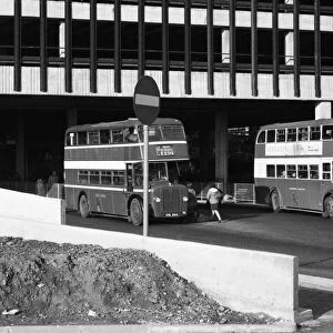 Doncaster North Bus Station, South Yorkshire, 1967. Artist: Michael Walters