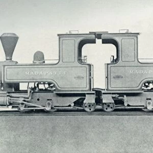A Double Locomotive, 1922. Creator: Unknown