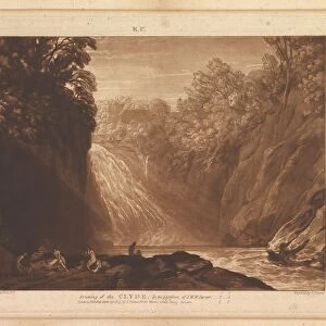 Drawing of the Clyde (Liber Studiorum, part IV, plate 18), March 29, 1809