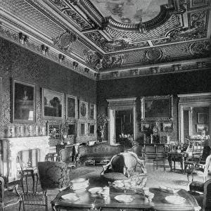 The drawing-room, Montagu House, 1908. Artist: J Russell & Sons