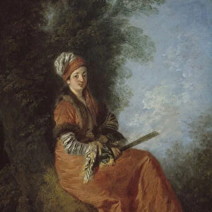 The Dreamer (La Reveuse), 1712 / 14. Creator: Jean-Antoine Watteau