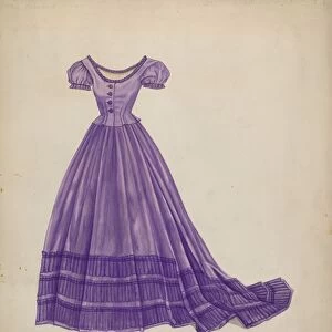 Dress, 1935 / 1942. Creator: Florence Earl
