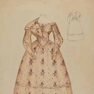 Dress, c. 1936. Creator: Mae Szilvasy