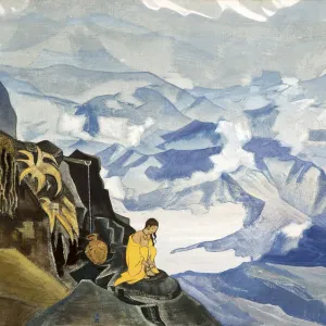 Drops of Life, 1924. Artist: Nicholas Roerich