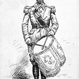 Drummer, 5th regiment of the French Foreign Legion, 20th century